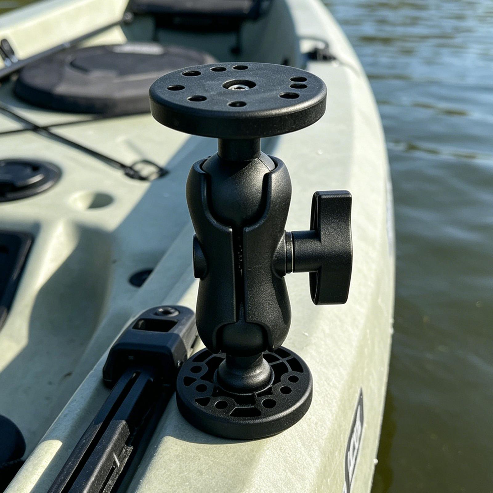 Fishing Kayak Fish Finder Mount - Supporto per Ecoscandaglio da Kayak Regolabile