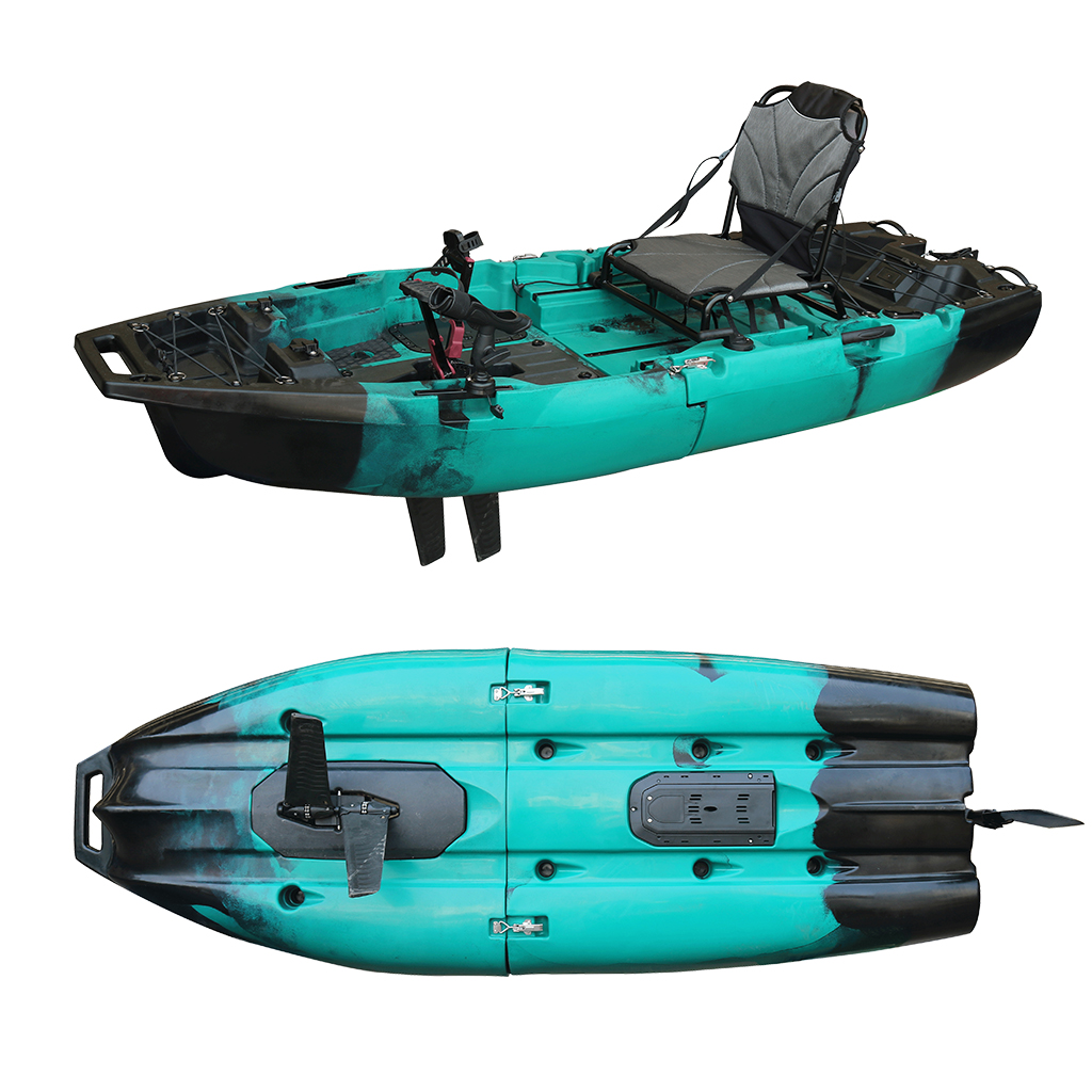 Fishing Kayak Paddle - Kayak Modulare Sit-On-Top in HDPE da