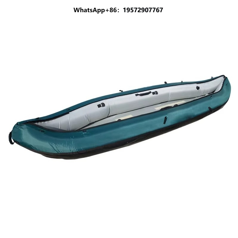 Fishing Kayak Paddle - Kayak Gonfiabile Portatile Pieghevole per 2