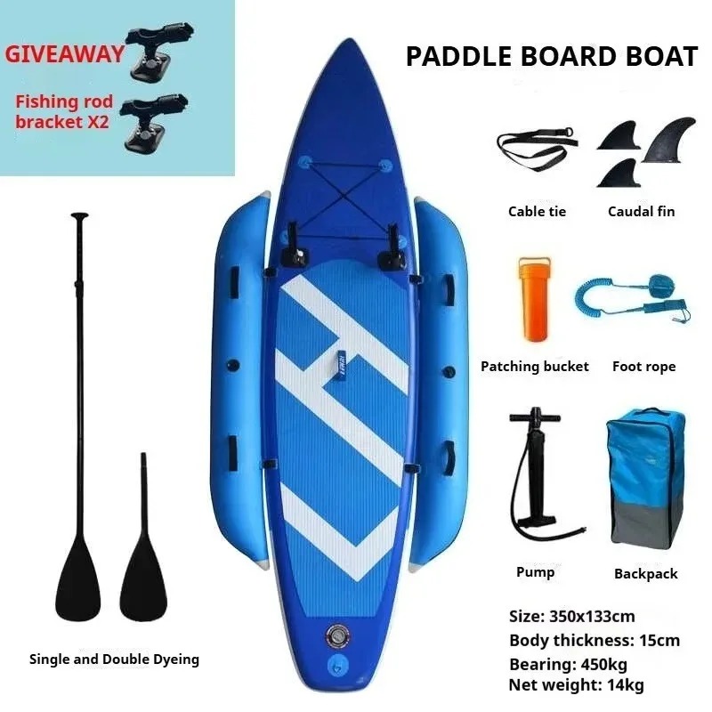 Fishing Kayak Rod Holder - Tavola da Pesca SUP Gonfiabile, Design