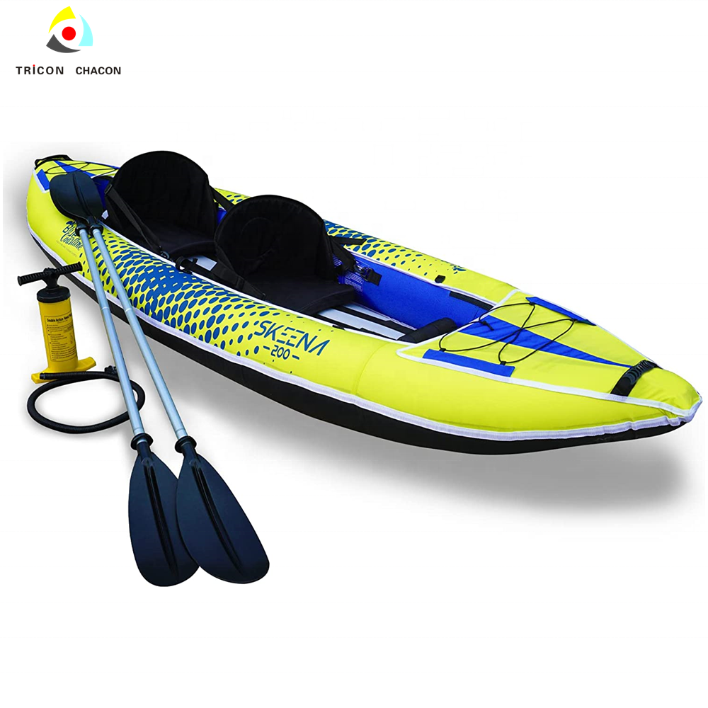 Fishing Kayak Paddle - Canoa/Kayak Gonfiabile per Adulti, Canoa Gonfiabile