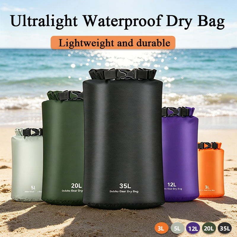 Fishing Kayak Storage Bag - Borsa Impermeabile Portatile Ultraleggera per Immersioni,