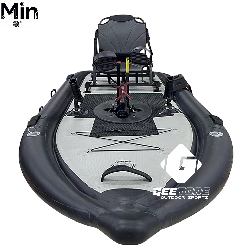 Fishing Kayak Pedal Drive - Kayak Gonfiabile a Pedali in PVC