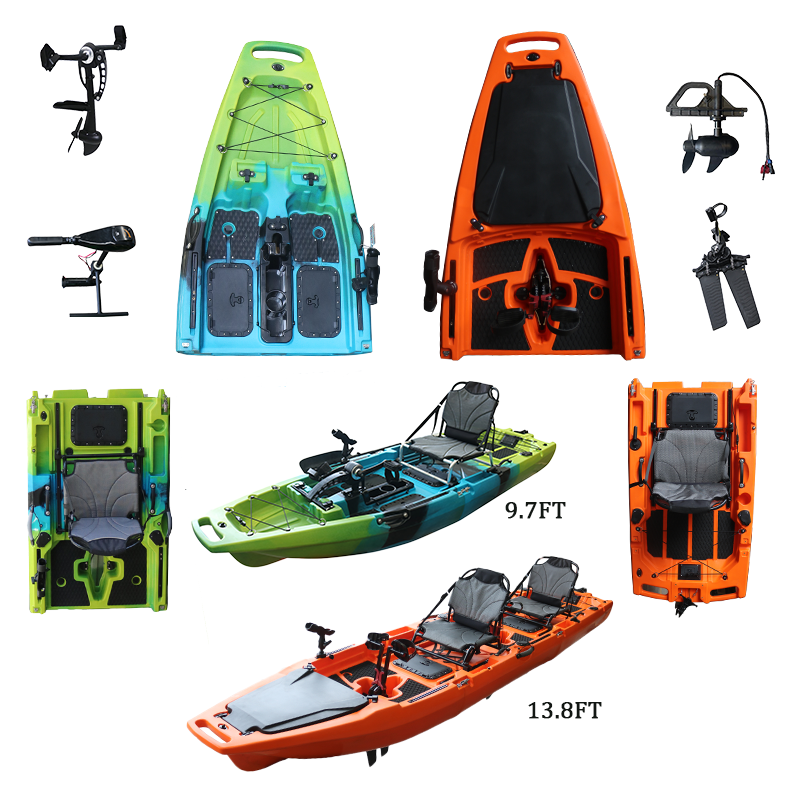Fishing Kayak Sit On Top - Kayak da Pesca Modulare Smontabile in