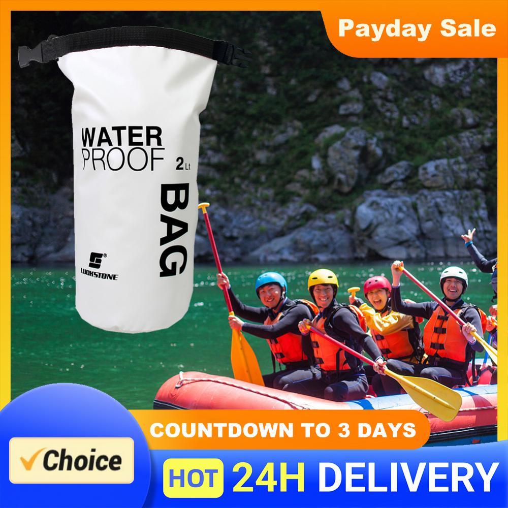 Fishing Kayak Storage Bag - Borsa Impermeabile 2L Ultraleggera per Nuoto,