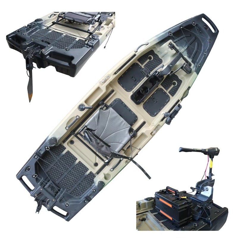 Fishing Kayak Paddle - Kayak da Pesca Motorizzato Monoposto in
