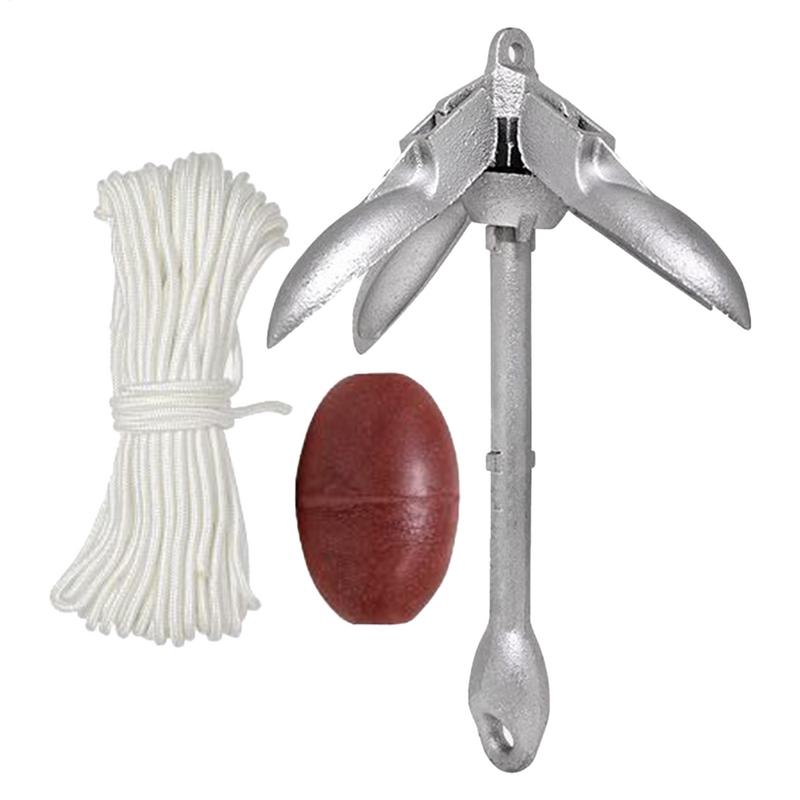 Fishing Kayak Anchor - Kit sistema di ancoraggio per barche