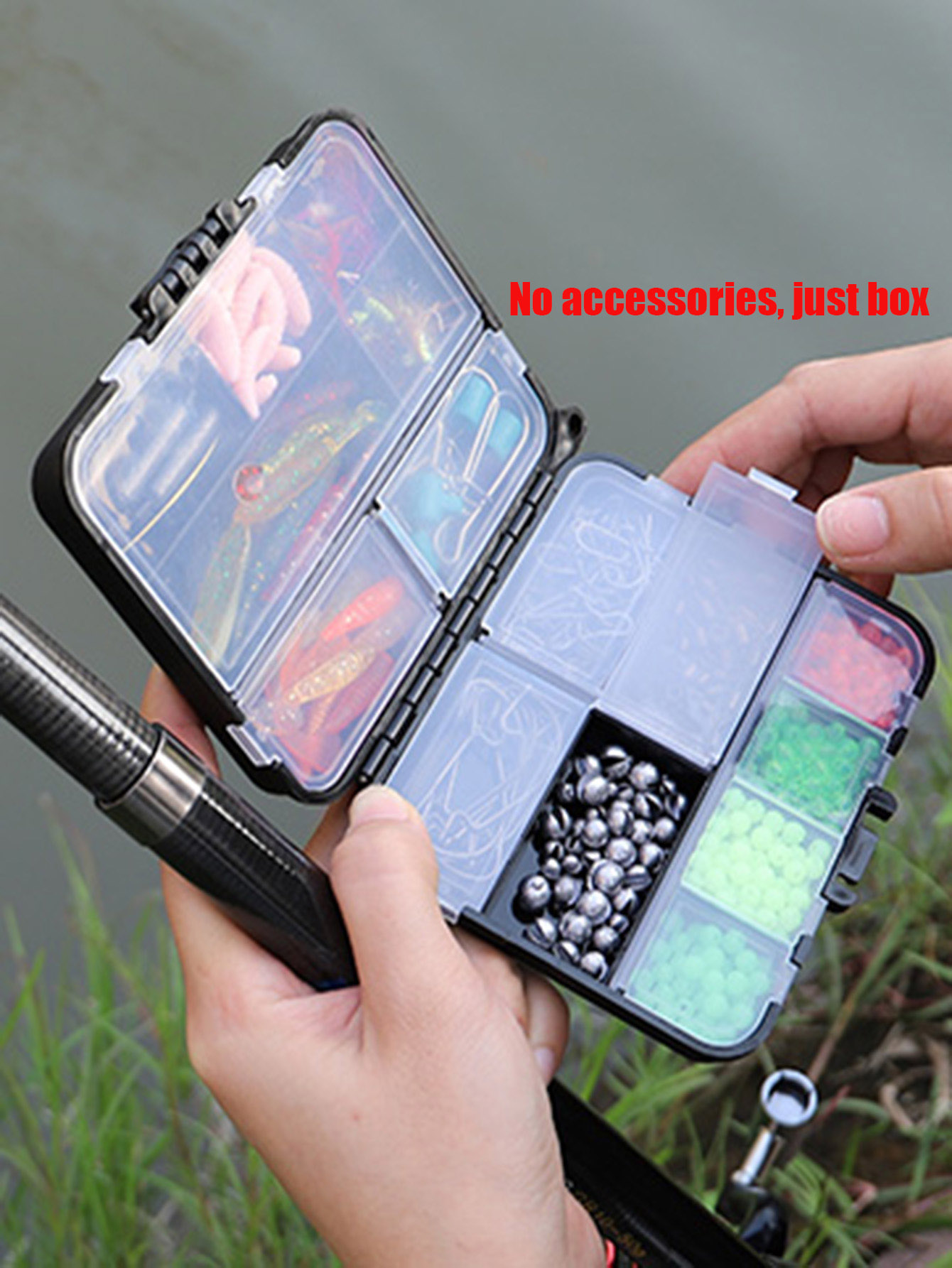 Fishing Kayak Crate - Organizzatore di piccole scatole per attrezzatura