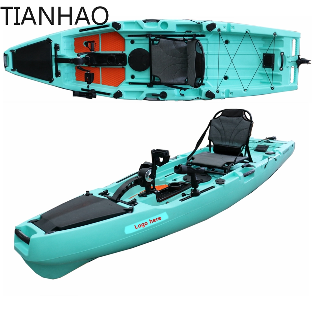 Fishing Kayak Pedal Drive - Kayak rotante con pedale dell'elica Canoa