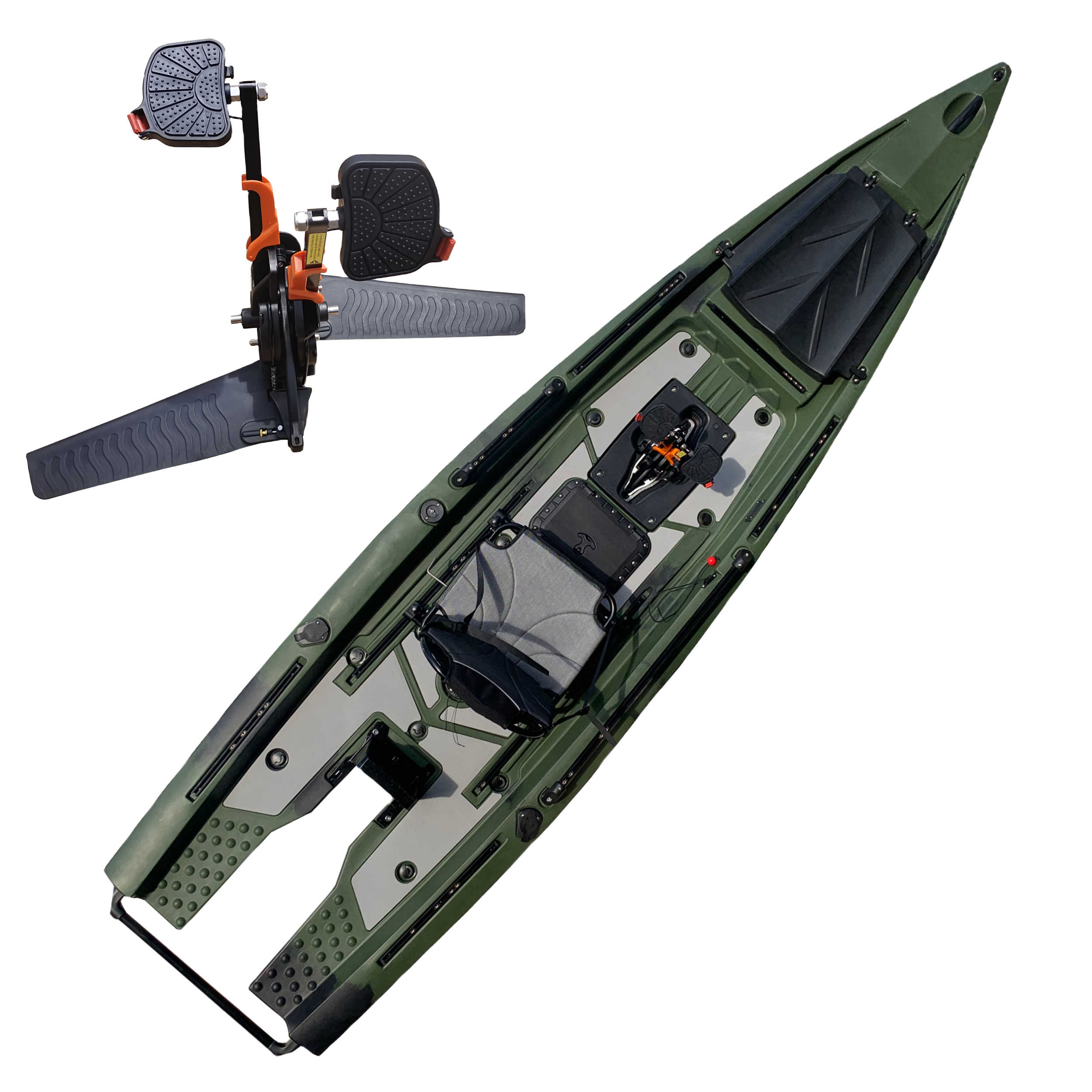 Fishing Kayak Sit On Top - Nuovo Sviluppo Barca da sci singola