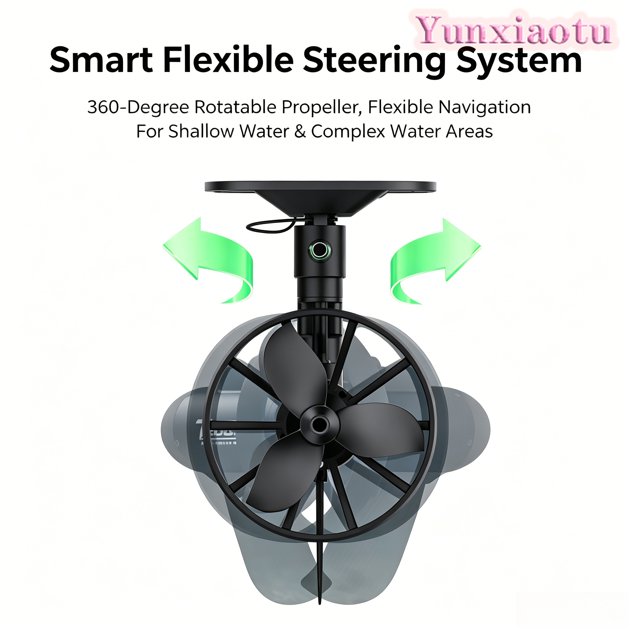 Fishing Kayak Trolling Motor - Motore Elettrico Subacqueo Senza Spazzole con
