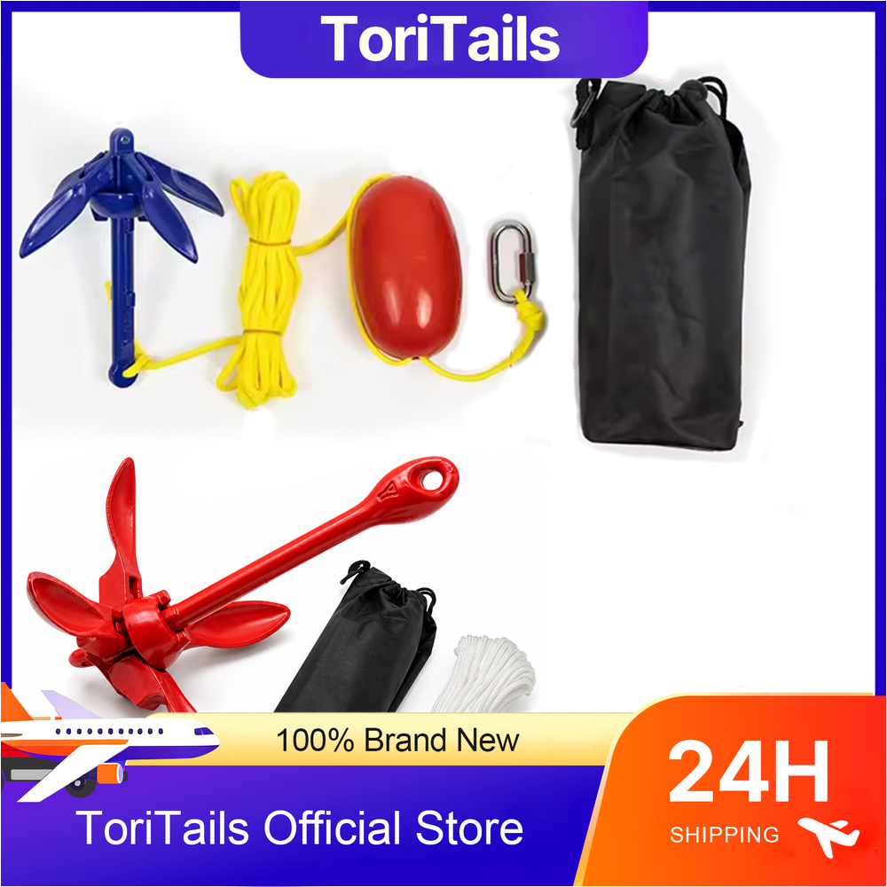 Fishing Kayak Anchor - Kit Ancoraggio Pieghevole per Kayak, Accessori