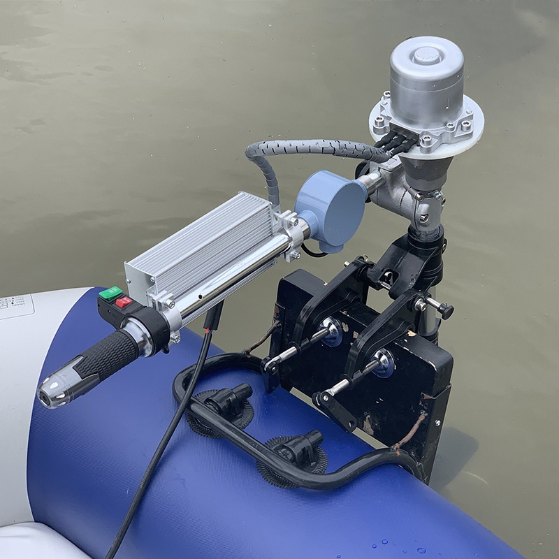 Motore fuoribordo senza spazzo - Fishing Kayak Trolling Motor recensione e prezzo