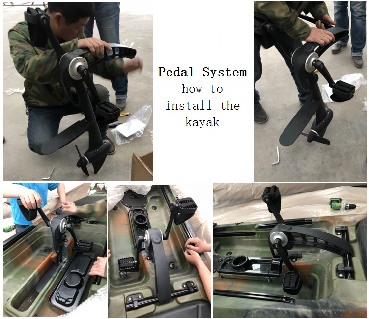 Sistema di propulsione a pedal - Fishing Kayak Pedal Drive recensione e prezzo
