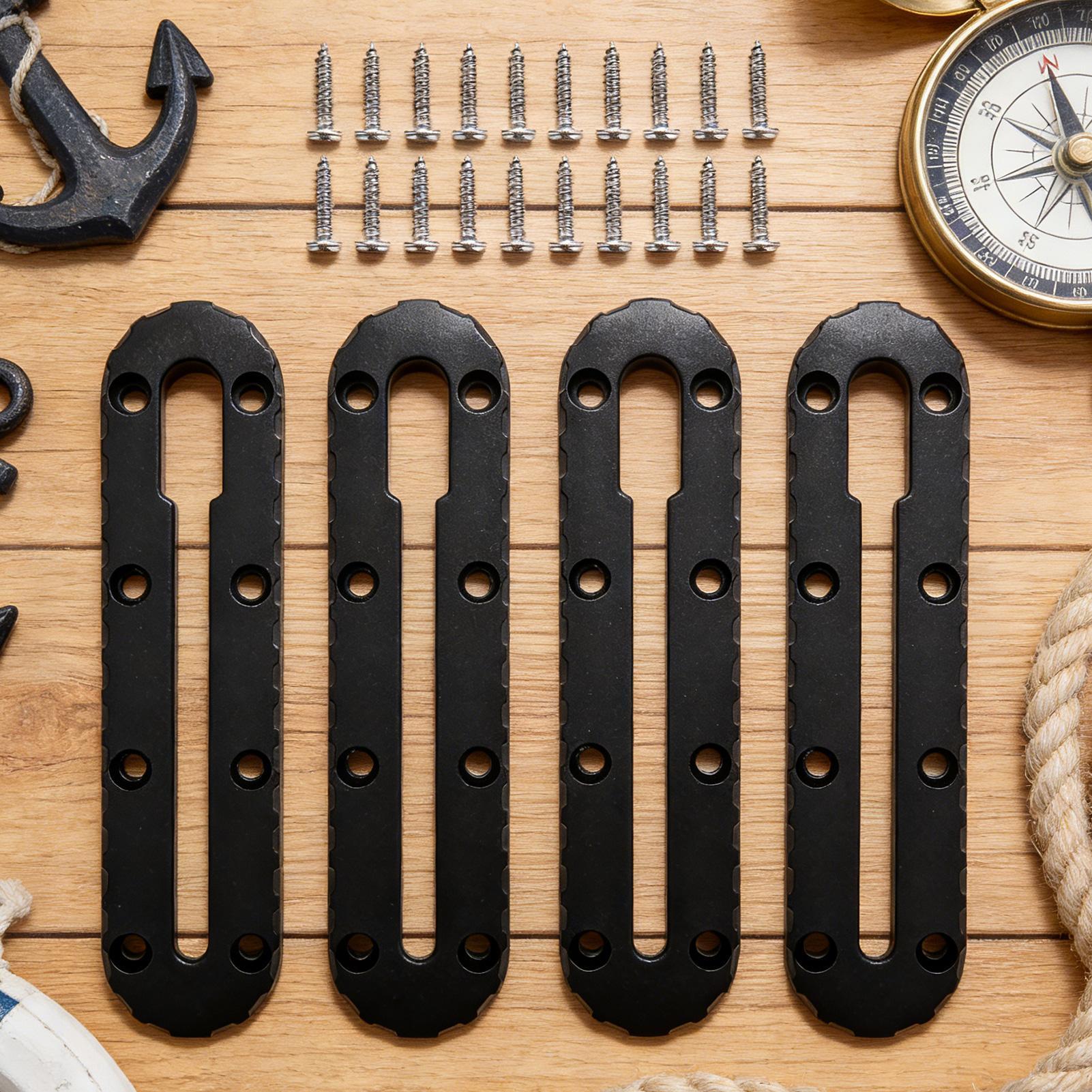 Supporto per kayak con viti, 4 - Fishing Kayak Fish Finder Mount recensione e prezzo