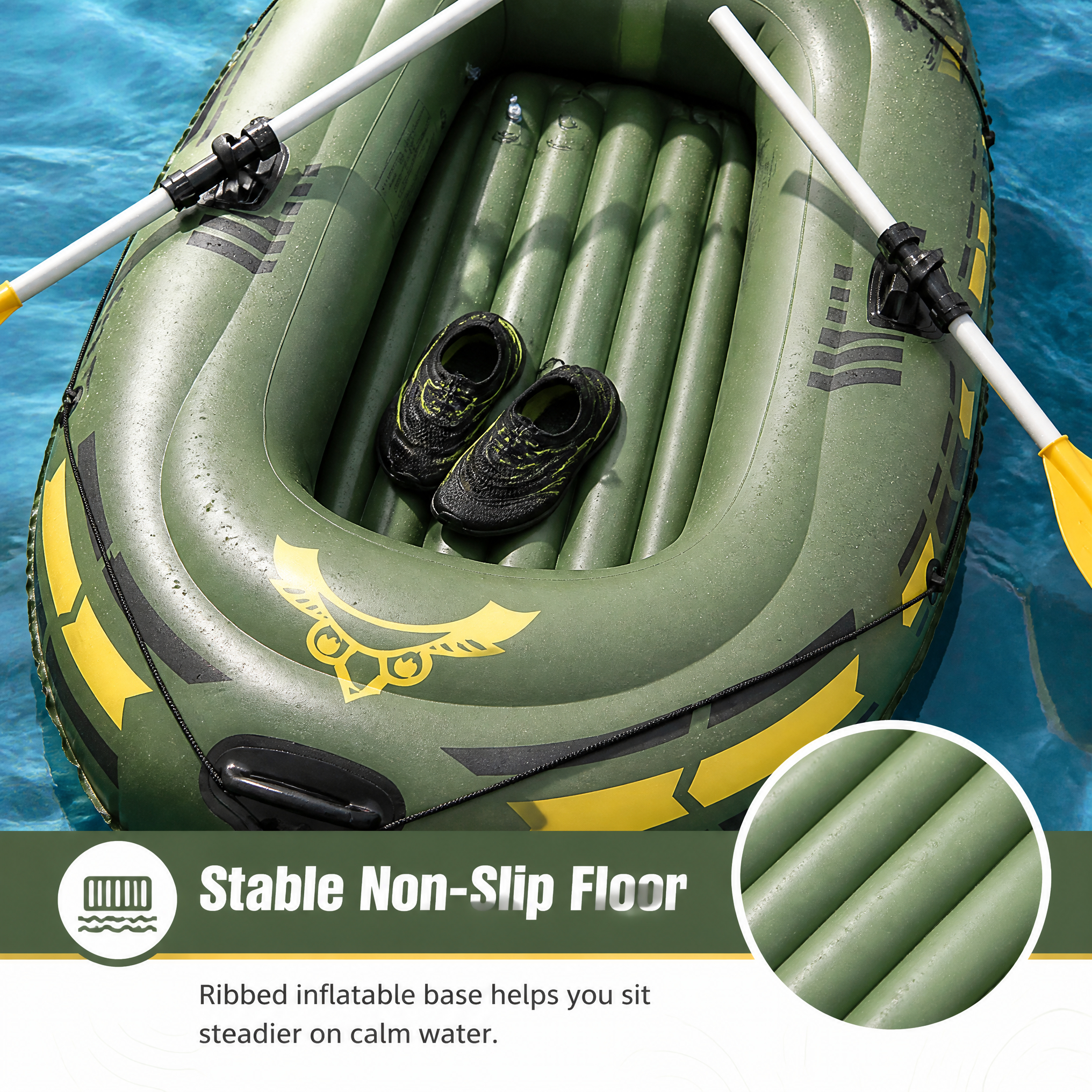 Kayak Gonfiabile per 2 Persone - Fishing Kayak Paddle recensione e prezzo
