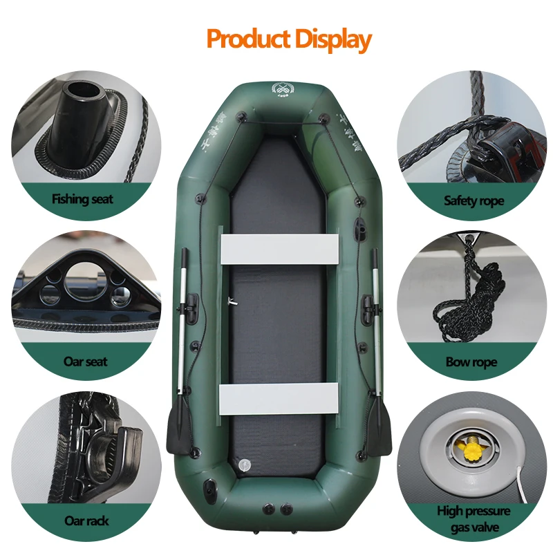 1.75 ~ 3.6m Green Fishing Kaya - Fishing Kayak Sit On Top recensione e prezzo