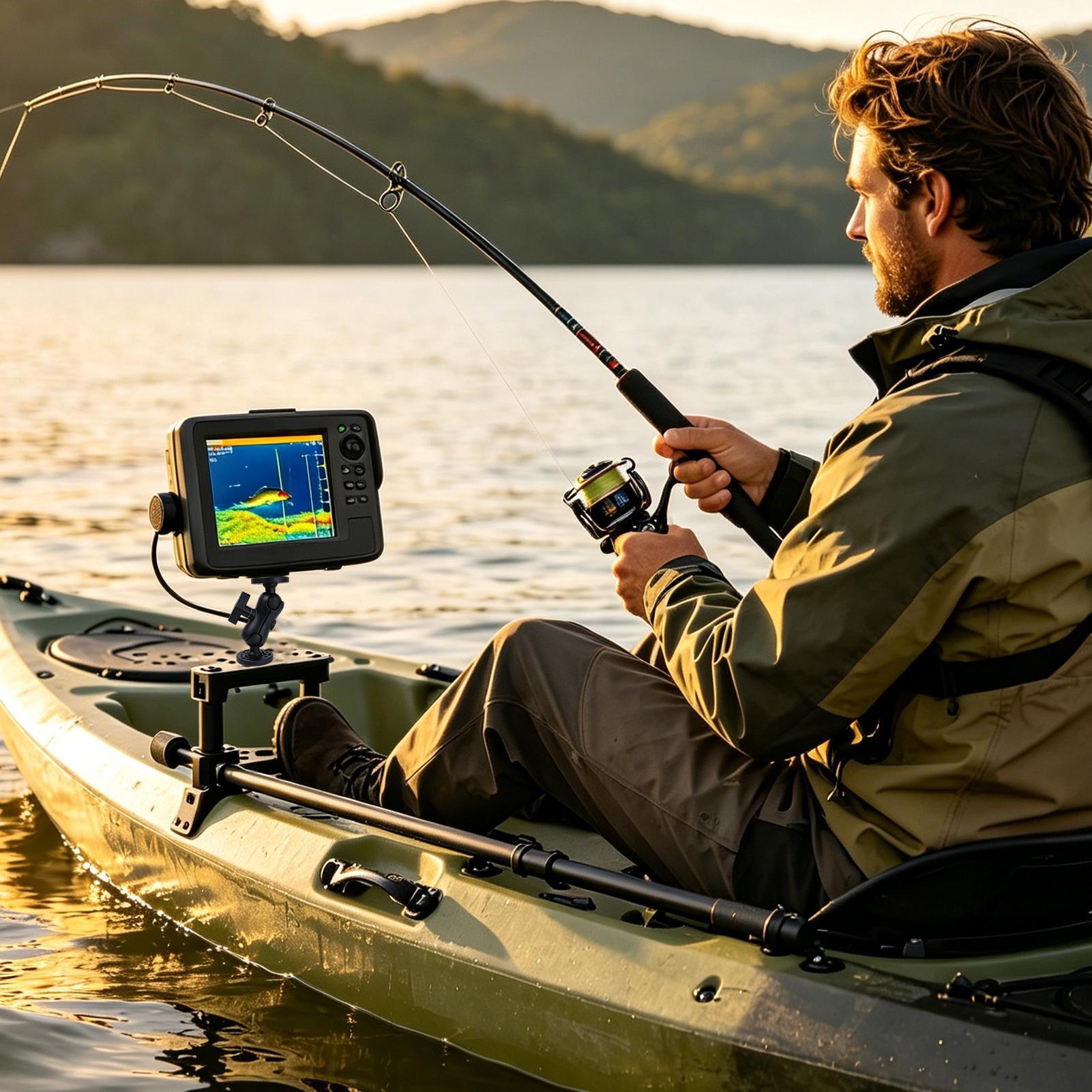Supporto per Ecoscandaglio da  - Fishing Kayak Fish Finder Mount recensione e prezzo