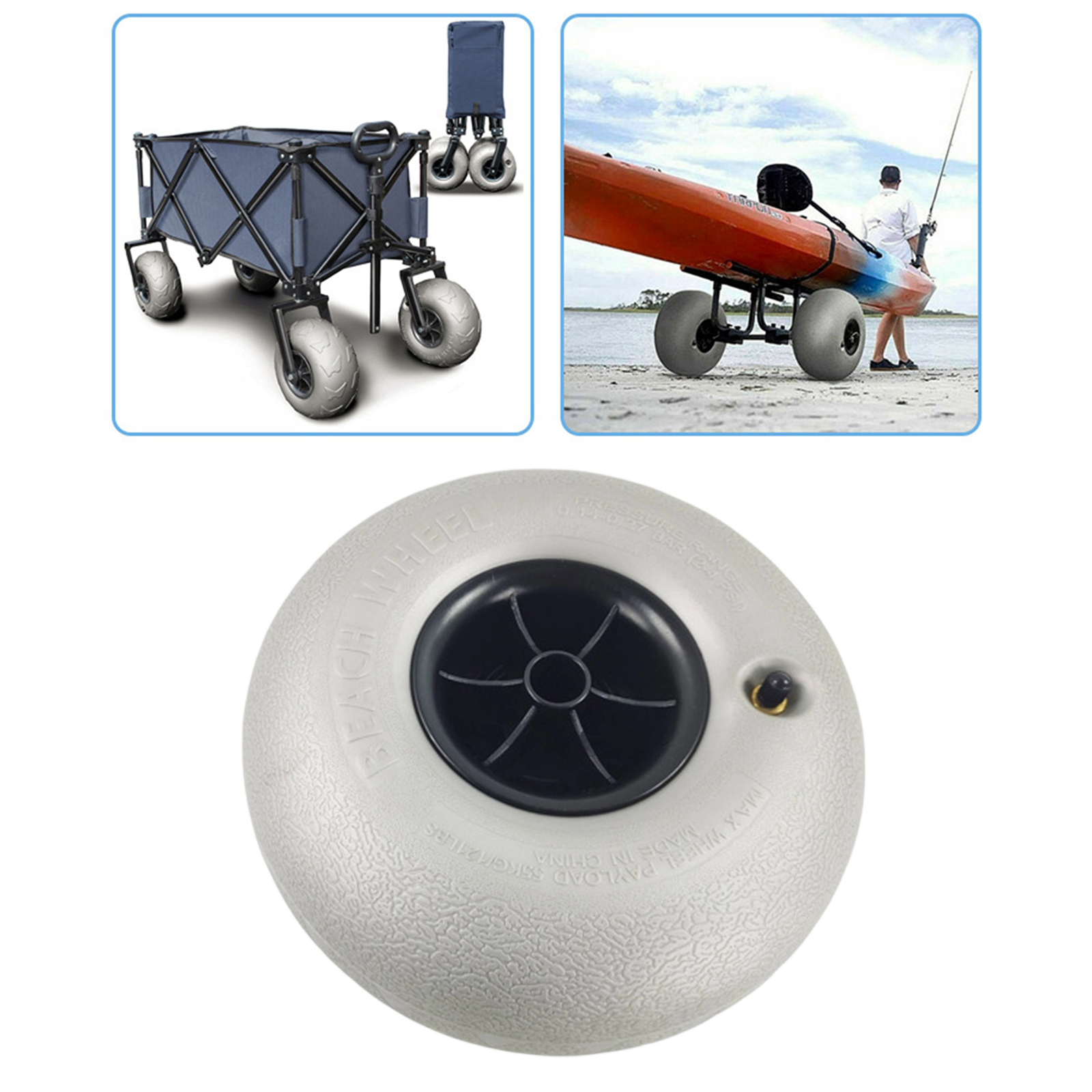 Ruote da 10 Pollici per Carrel - Fishing Kayak Cart recensione e prezzo