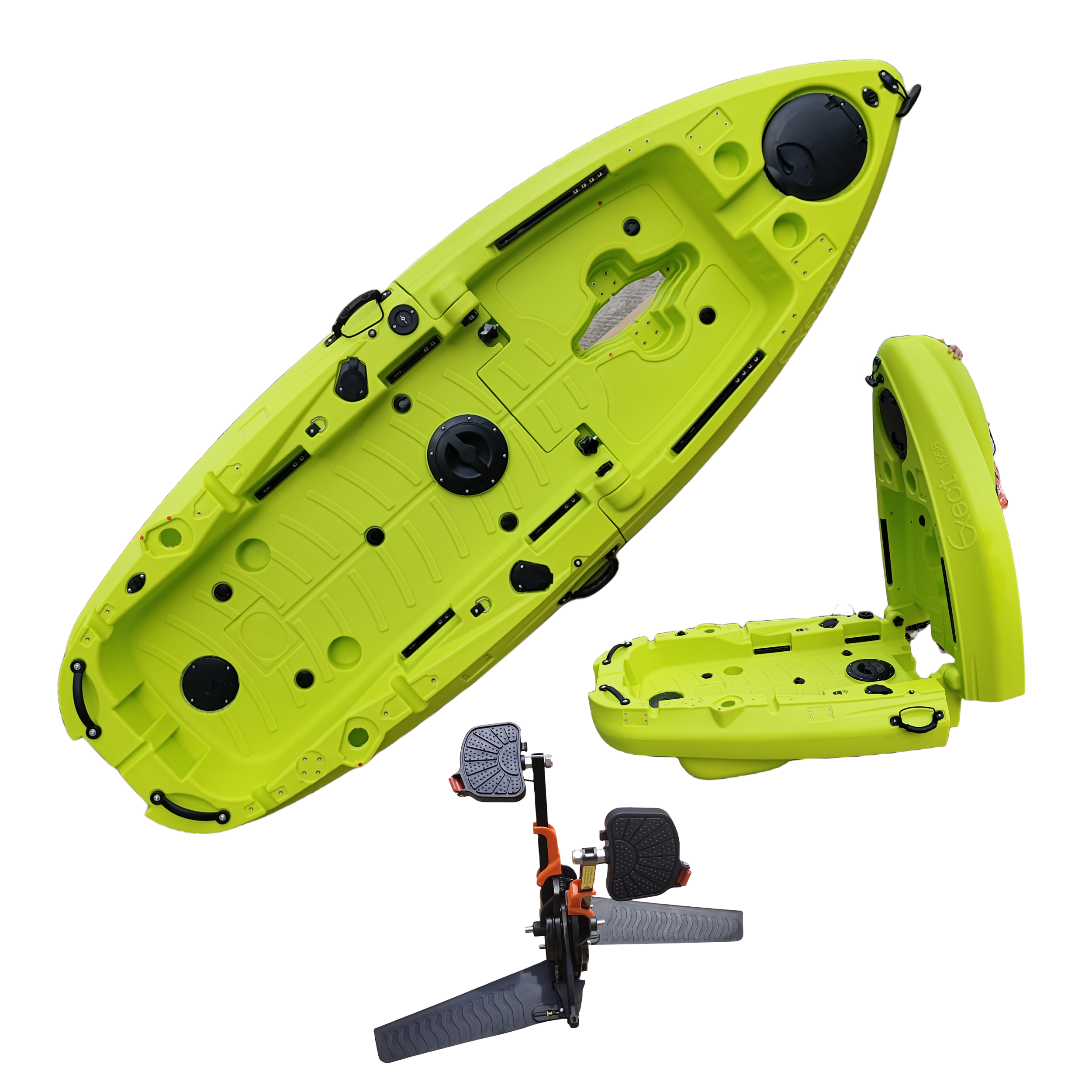 Kayak in plastica Pedale Kayak - Fishing Kayak Seat recensione e prezzo