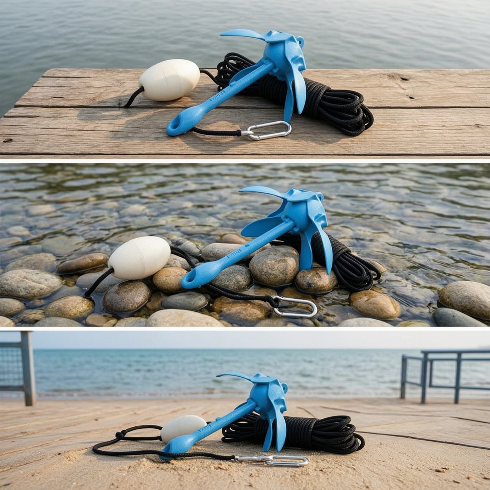 Kit Ancora Pieghevole con Boa  - Fishing Kayak Storage Bag recensione e prezzo