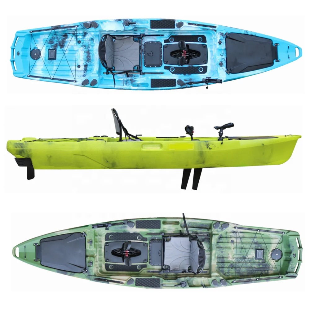 Kayak a pedali da 13 piedi con - Fishing Kayak Trolling Motor recensione e prezzo