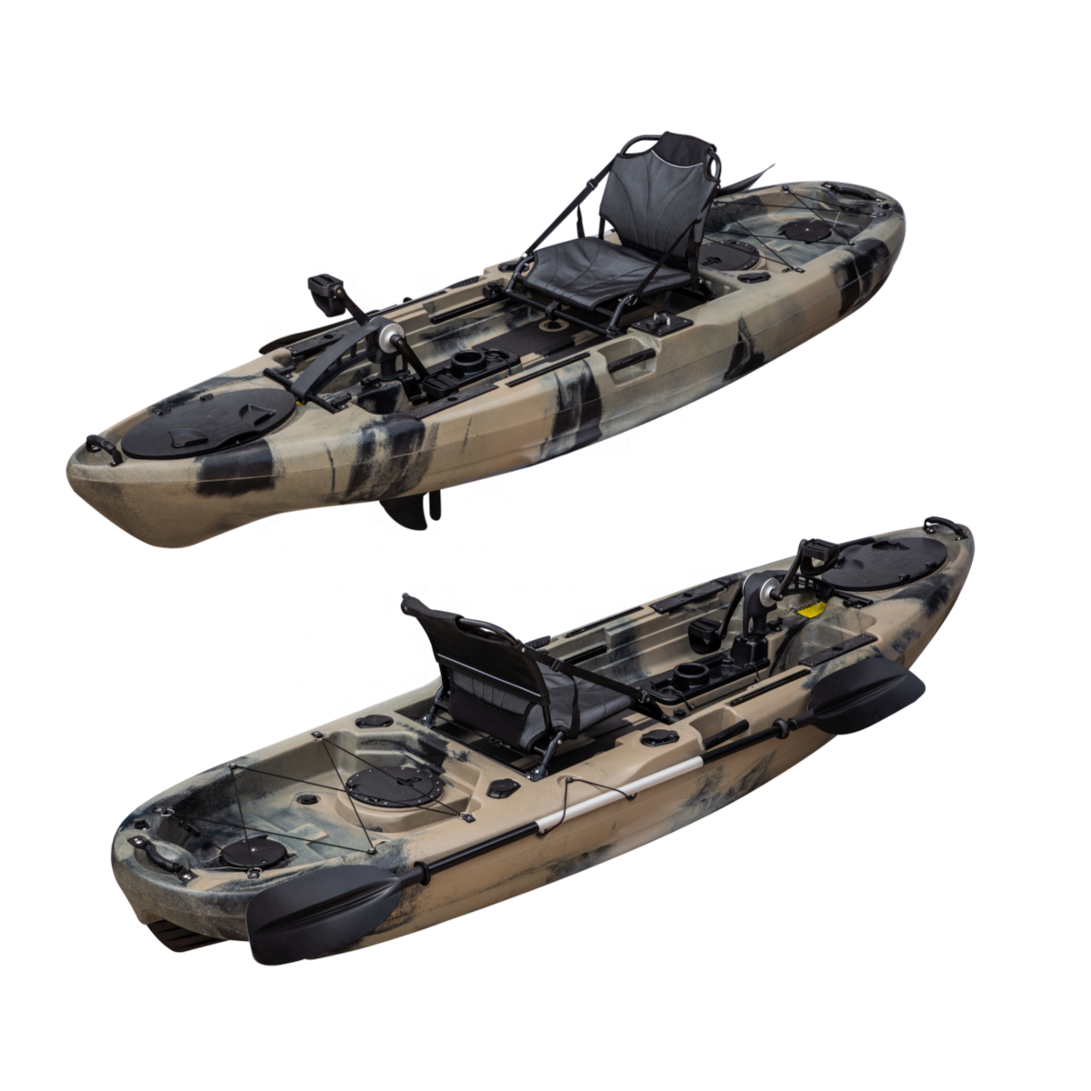Canoa in plastica per kayak da - Fishing Kayak Pedal Drive recensione e prezzo