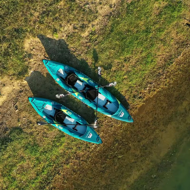 Canoa Kayak Gonfiabile 1-2 Per - Fishing Kayak Paddle recensione e prezzo