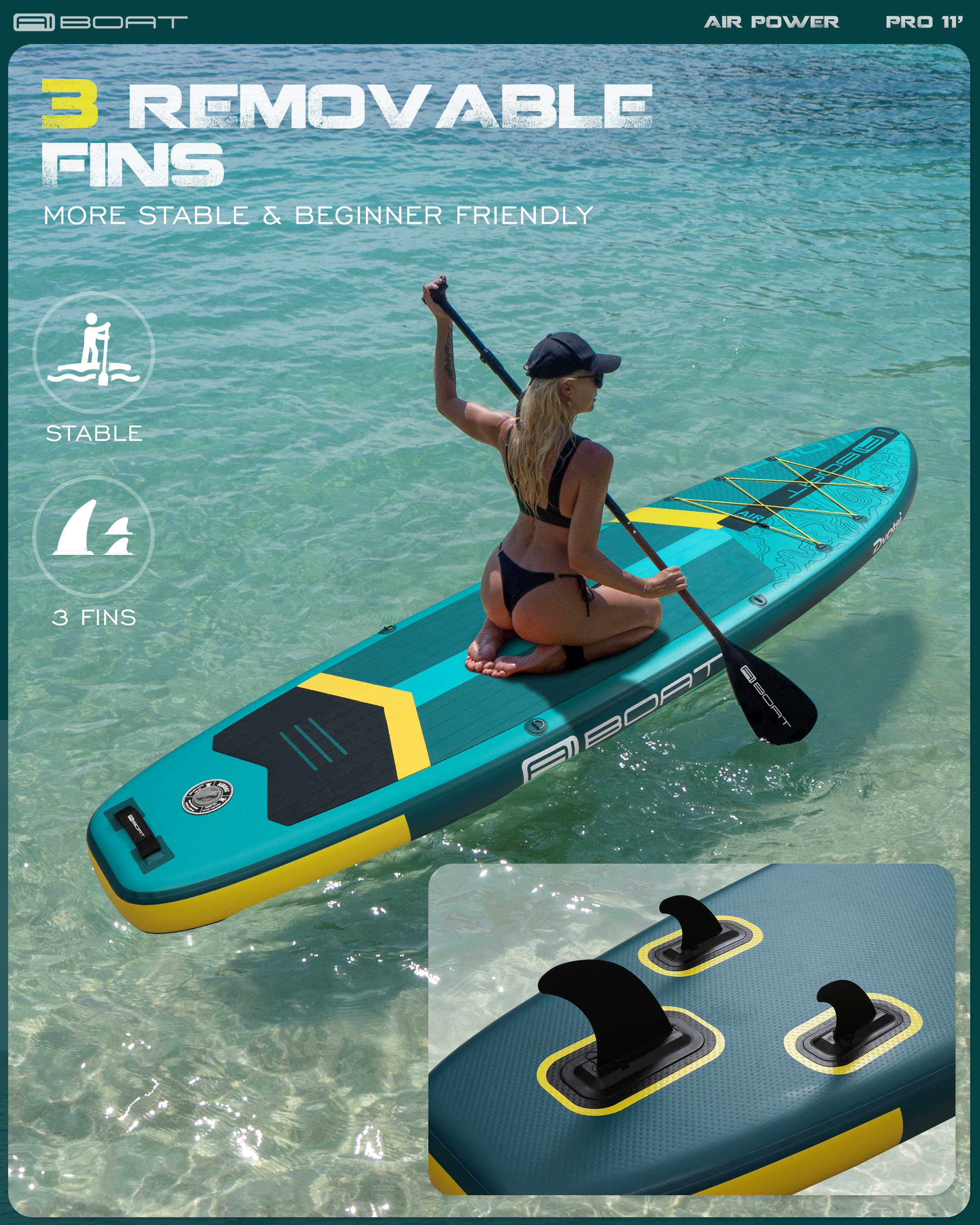 Tavola da Stand Up Paddle Gonf - Fishing Kayak Paddle recensione e prezzo