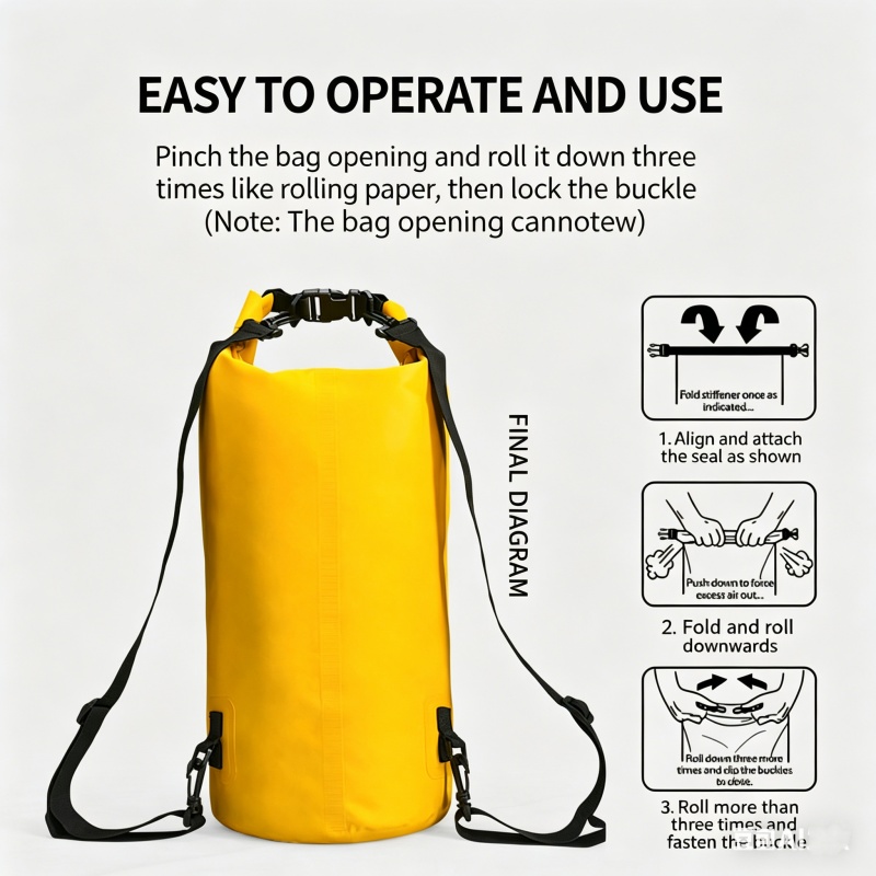 Borsa Impermeabile per Nuoto 5 - Fishing Kayak Storage Bag recensione e prezzo