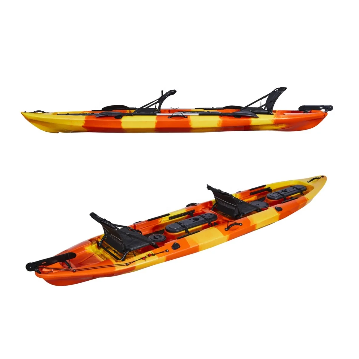 Kayak in plastica per 2 person - Fishing Kayak Paddle recensione e prezzo