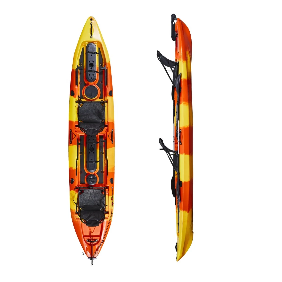 Kayak in plastica per 2 person - Fishing Kayak Paddle recensione e prezzo