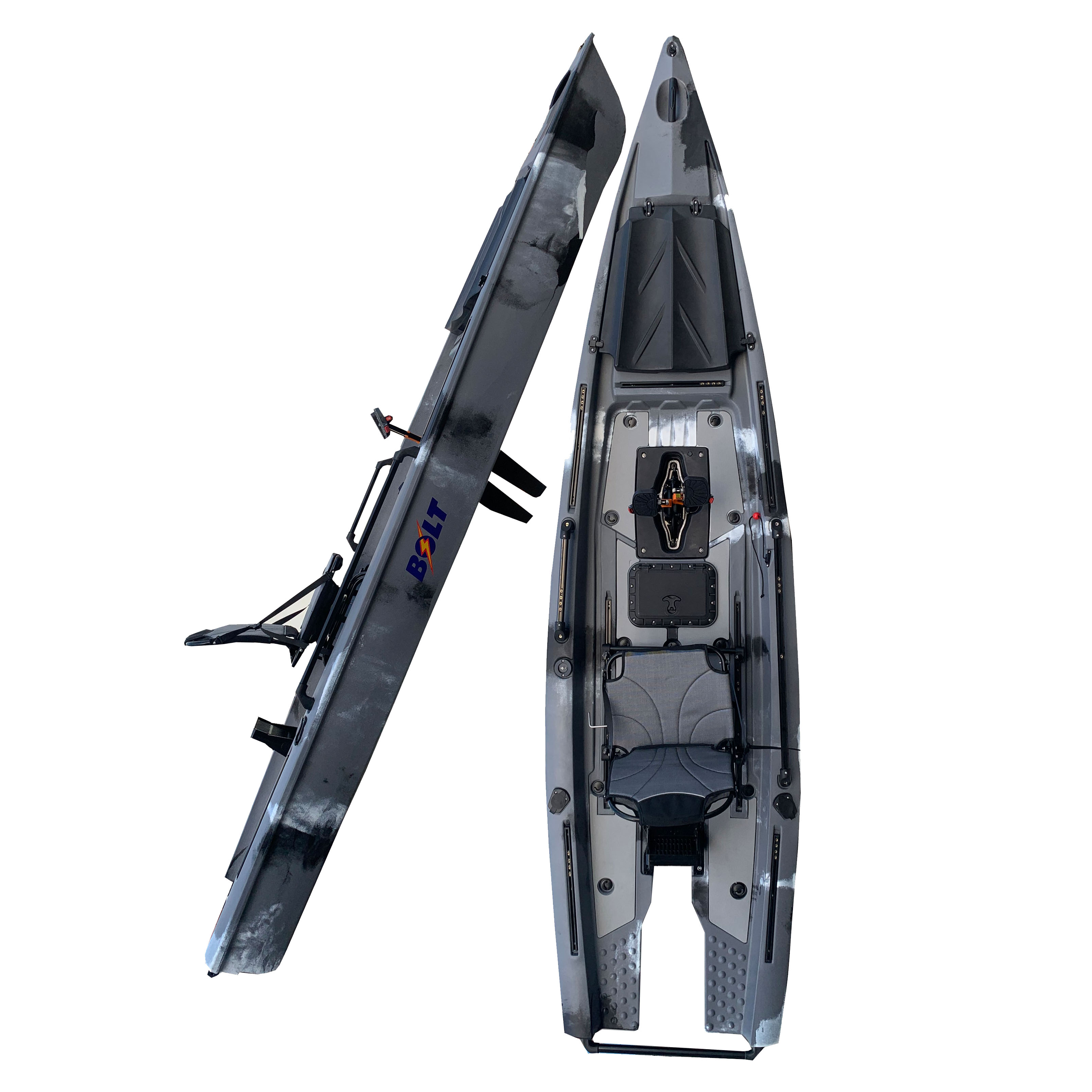 Kayak solista per barca da sci - Fishing Kayak Sit On Top recensione e prezzo