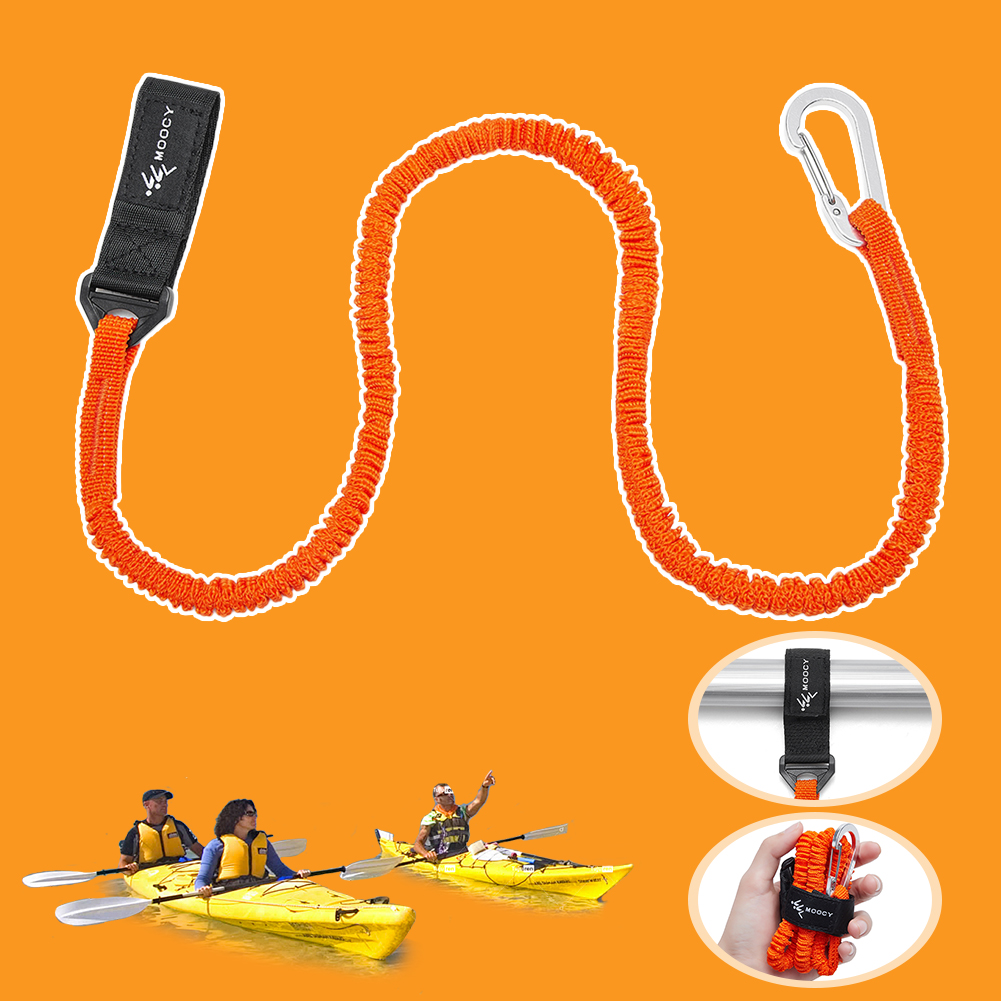 Set di 4 Corde Elastiche per K - Fishing Kayak Paddle Leash recensione e prezzo