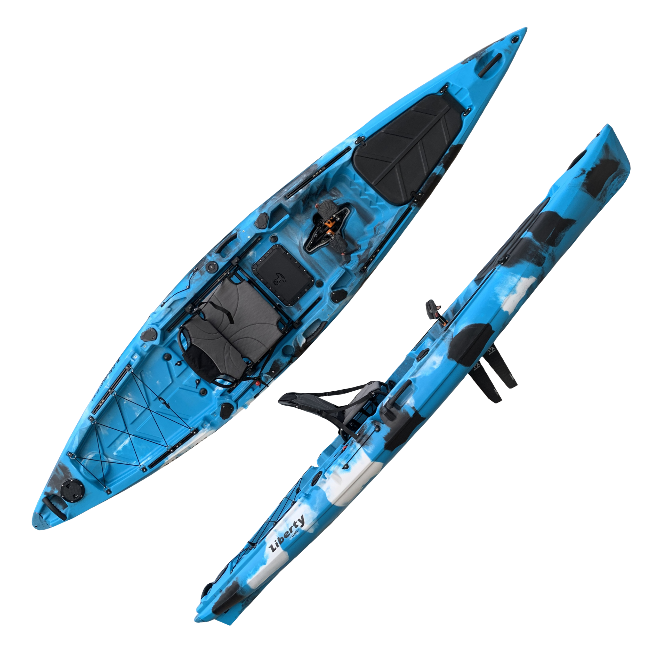 Zero Kayak Nuovo 4.15m Una per - Fishing Kayak Pedal Drive recensione e prezzo