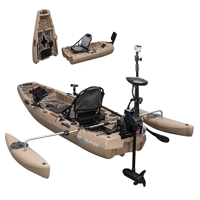Kayak Pieghevole in Plastica d - Fishing Kayak Pedal Drive recensione e prezzo
