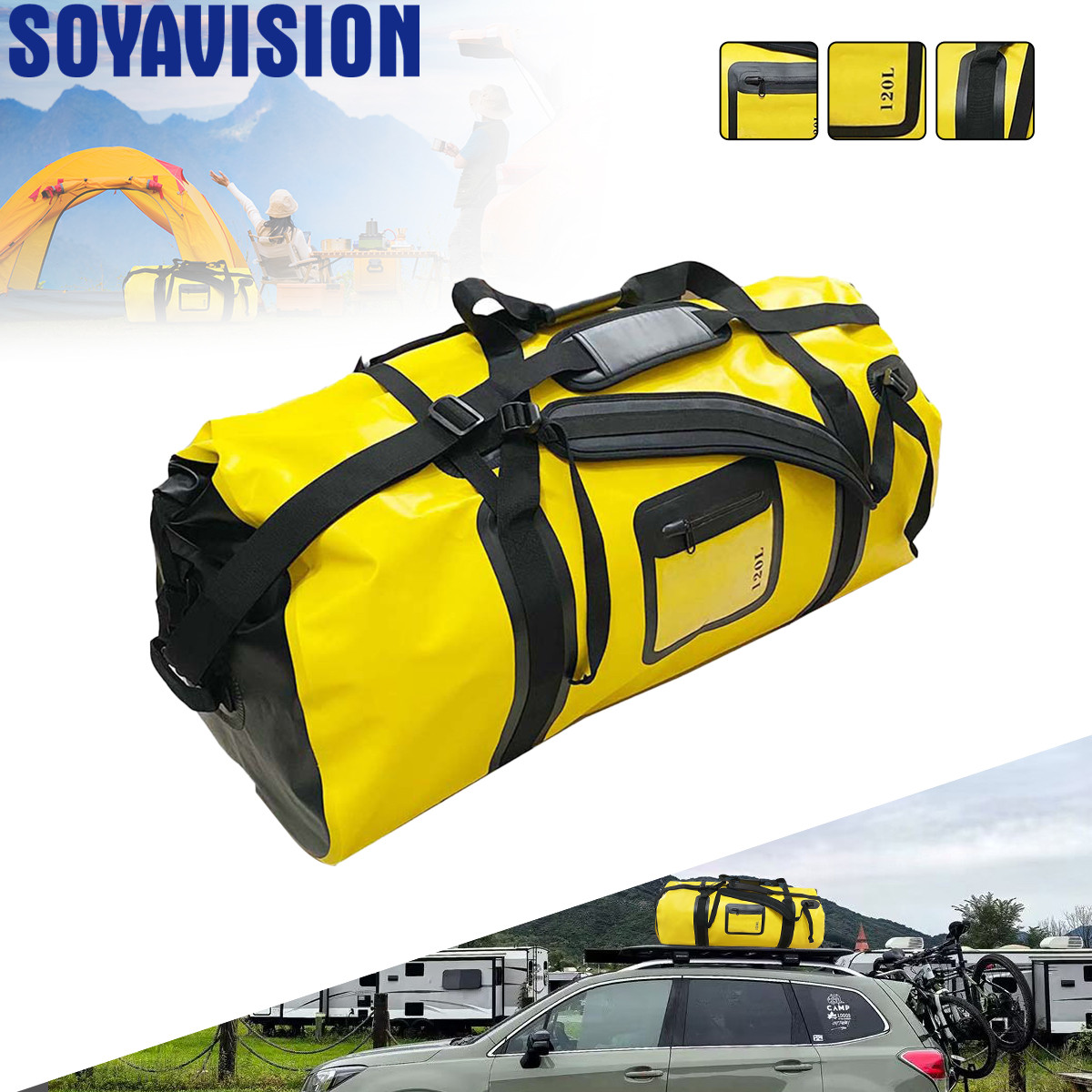 40L/66L/120L Borsone Impermeab - Fishing Kayak Crate recensione e prezzo
