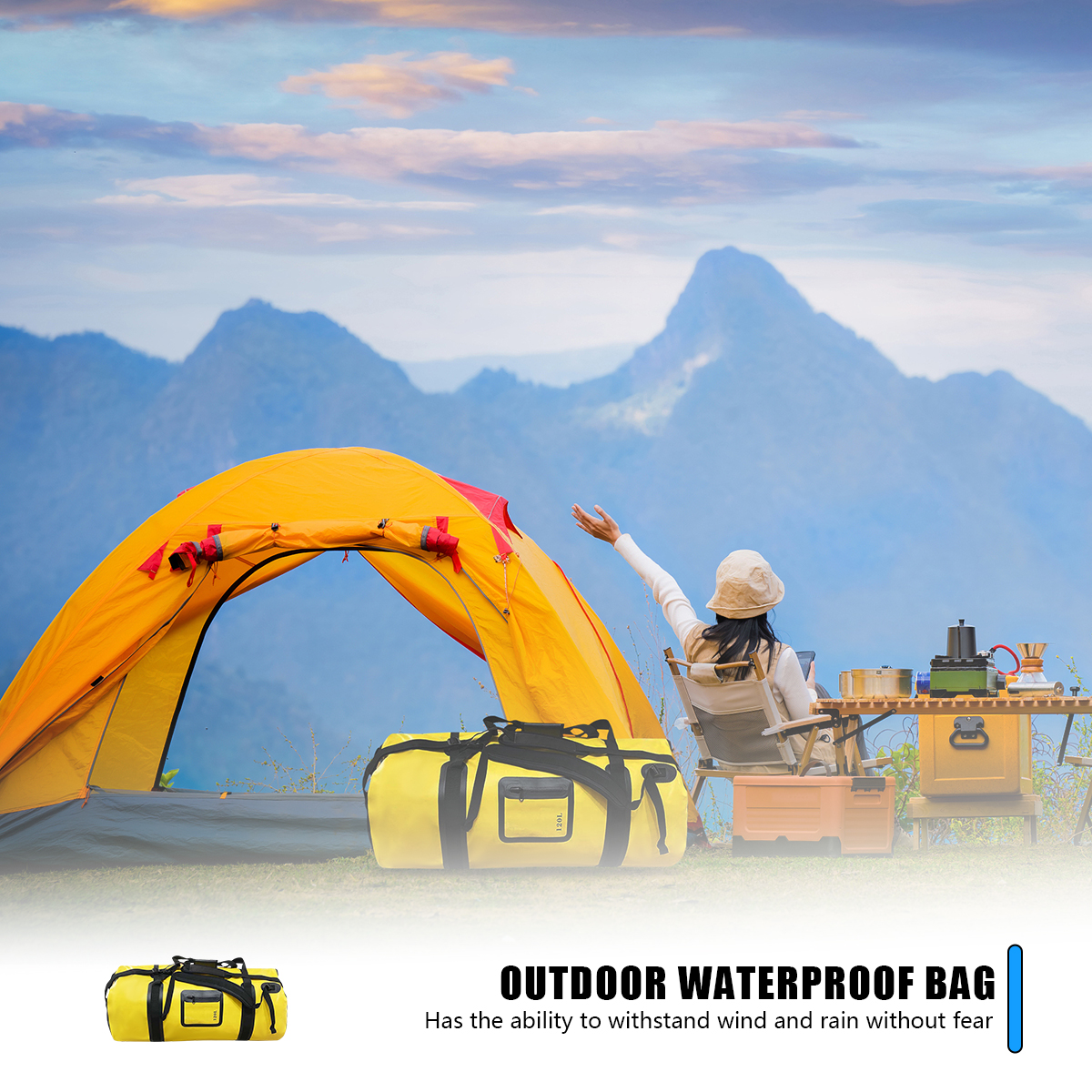 40L/66L/120L Borsone Impermeab - Fishing Kayak Crate recensione e prezzo