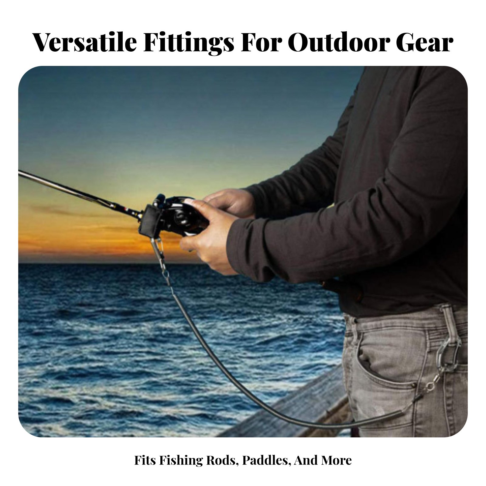 Guinzaglio Avvolgibile Regolab - Fishing Kayak Paddle Leash recensione e prezzo