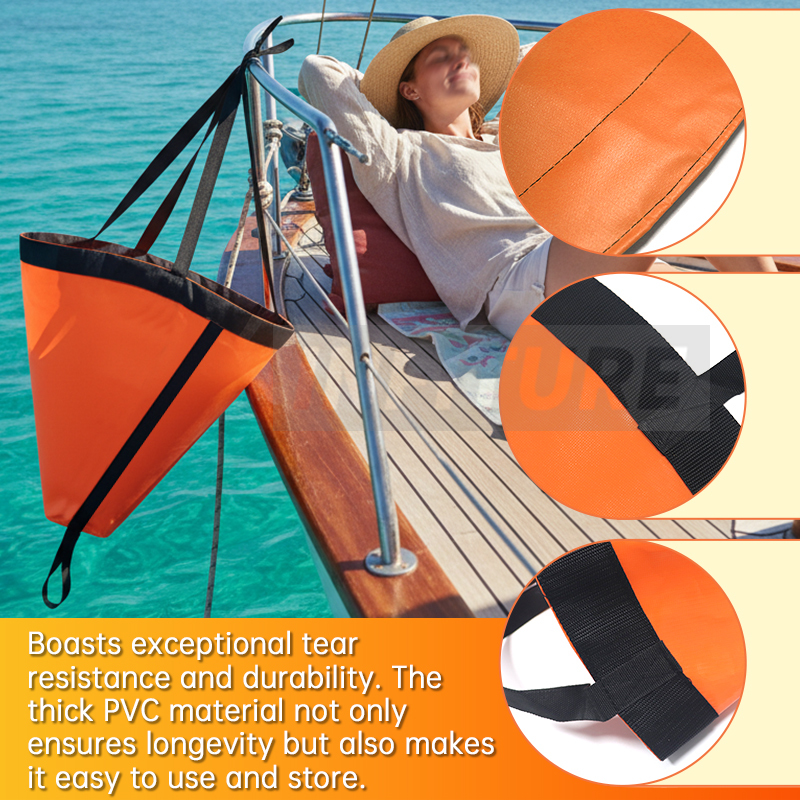 18-53 '' Sea Drogue Anchor Gal - Fishing Kayak Anchor recensione e prezzo