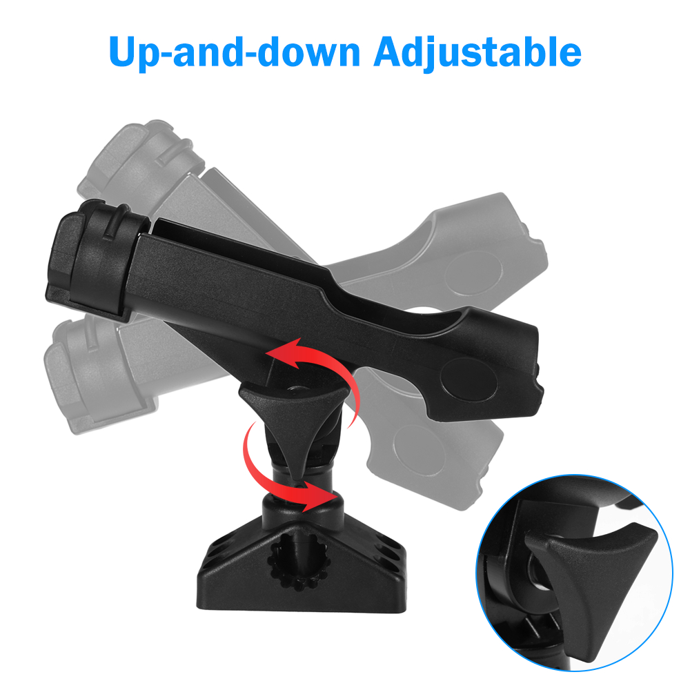 Base del supporto per canne da - Fishing Kayak Rod Holder recensione e prezzo