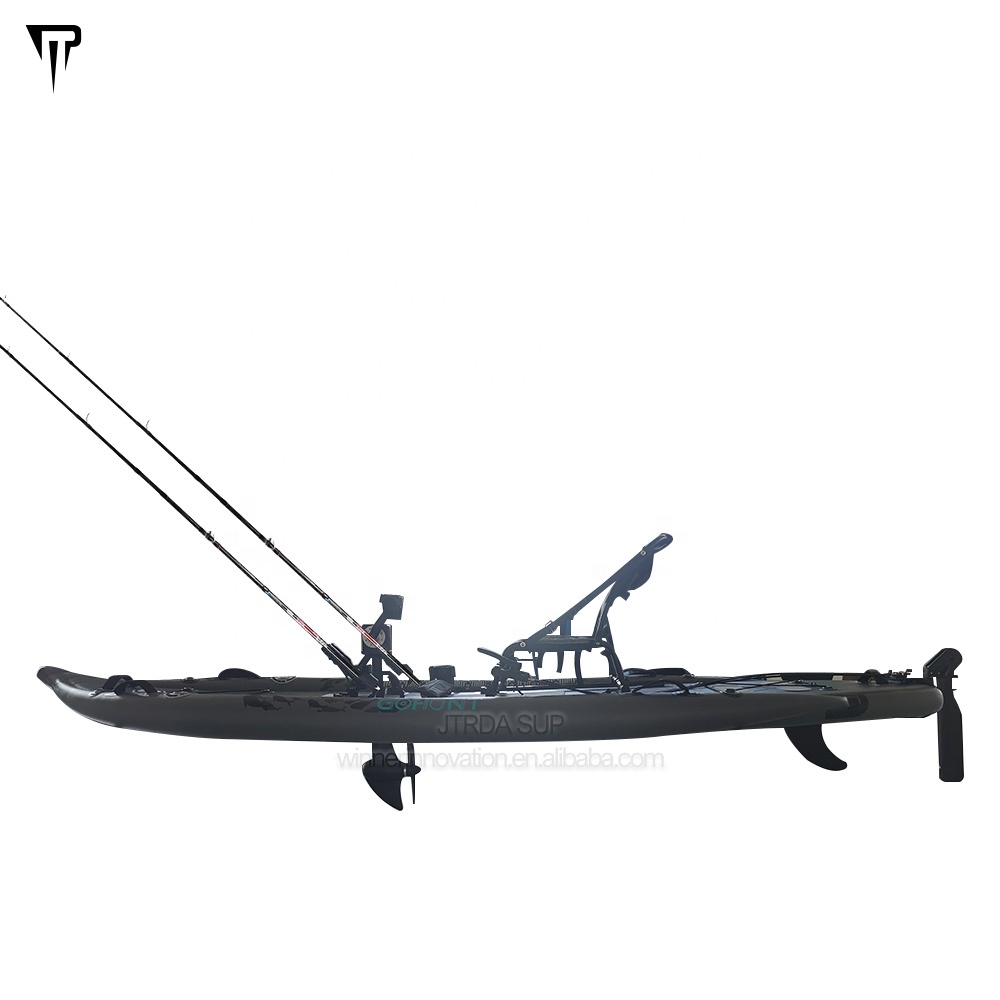 JTRDA 2024 Nuovo Kayak Gonfiab - Fishing Kayak Pedal Drive recensione e prezzo