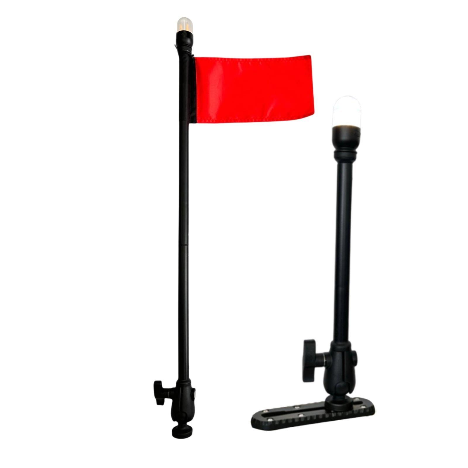 Luce per kayak con bandiera ro - Fishing Kayak Paddle recensione e prezzo