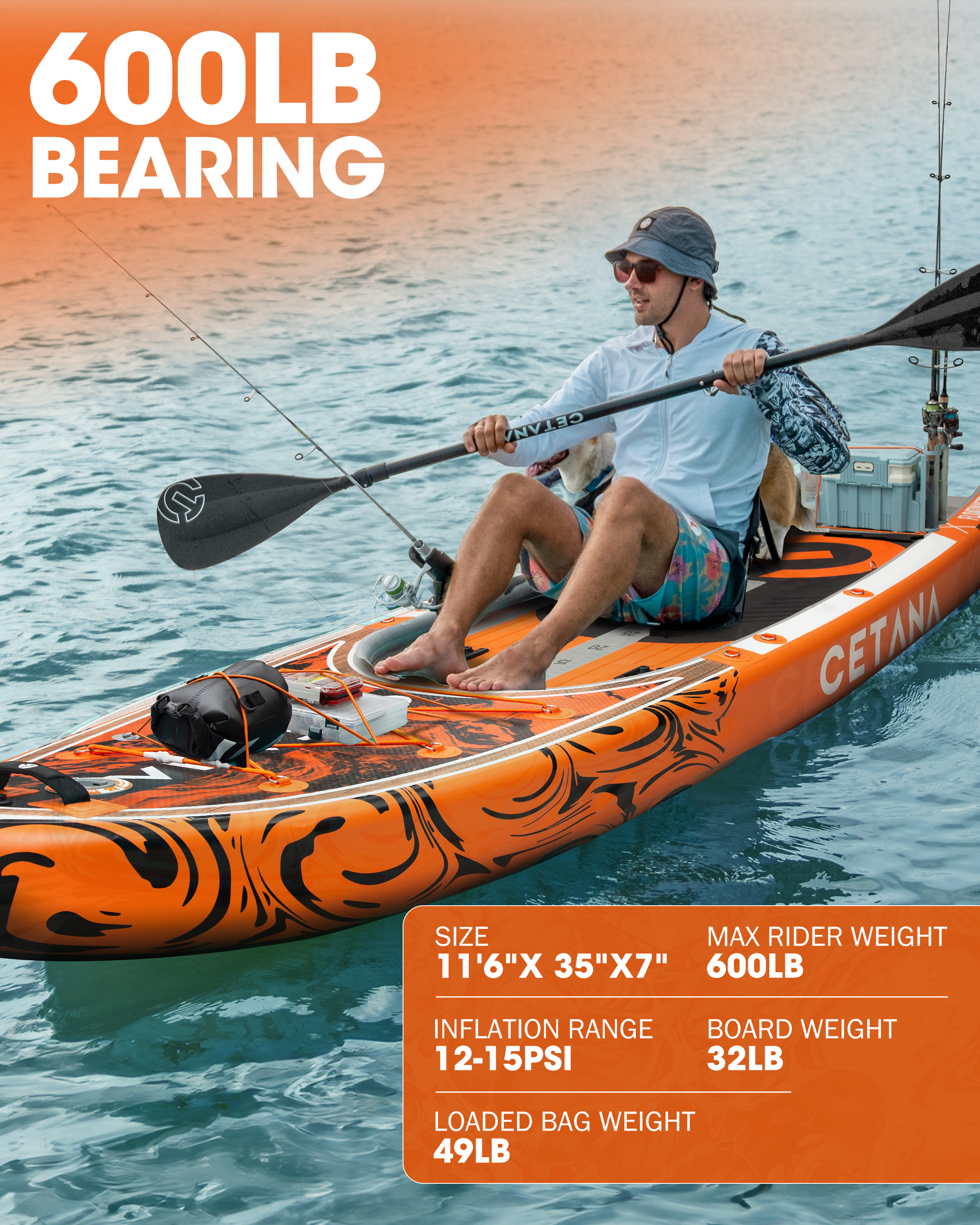 Gommone Gonfiabile a Doppia Ca - Fishing Kayak Paddle recensione e prezzo